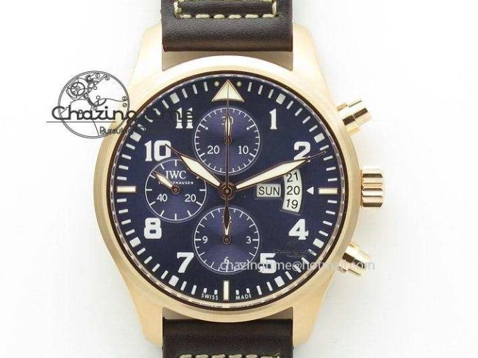 MIROTIME 0201 Aquatimer Chrono IW376803 V6F 1:1 Best Edition Blue Dial On Rubber Strap A WellDesigned 7282